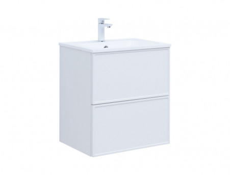 Тумба с Раковиной «Aquanet» Арт 60, Белый Матовый (00313254)