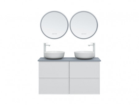 Тумба с Раковиной «Aquanet» Арт 60, Белый Матовый (00313254)