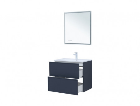 Тумба с Раковиной «Aquanet» Арт 75, Маренго (00313265)