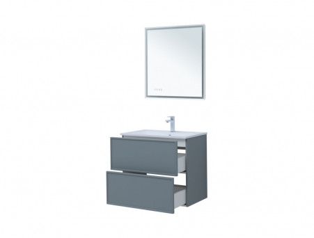 Тумба с Раковиной «Aquanet» Арт 75, Мисти Грин (00313275)