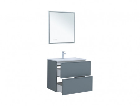 Тумба с Раковиной «Aquanet» Арт 75, Мисти Грин (00313275)