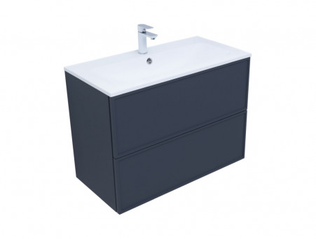 Тумба с Раковиной «Aquanet» Арт 90, Маренго (00313266)