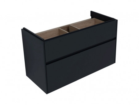 Тумба с Раковиной «Aquanet» Бруклин 100, Антрацит Матовый (00310139)