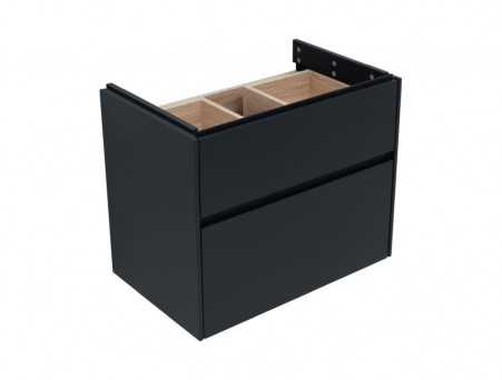 Тумба с Раковиной «Aquanet» Бруклин 70, Антрацит Матовый (00310141)