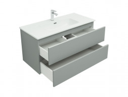 Тумба с Раковиной «Aquanet» Вега 100, Мисти Грин (00329599)