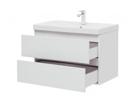Тумба с Раковиной «Aquanet» Вега 80, 2 Ящика (00308334)