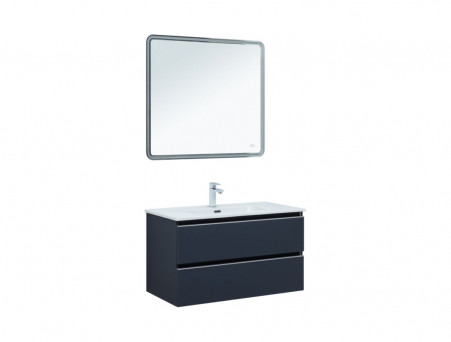 Тумба с Раковиной «Aquanet» Вега 90, Маренго (00329592)