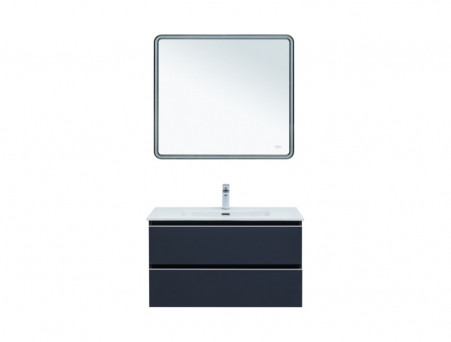 Тумба с Раковиной «Aquanet» Вега 90, Маренго (00329592)