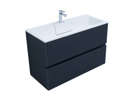 Тумба с Раковиной «Aquanet» Джейн 100, Маренго (00313304)