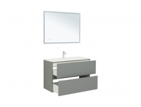 Тумба с Раковиной «Aquanet» Джейн 100, Мисти Грин (00313320)