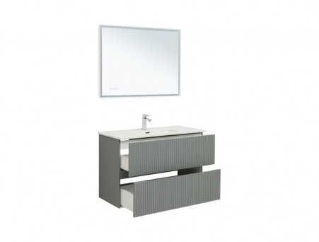 Тумба с Раковиной «Aquanet» Джейн 100, Мисти Грин (00313320)