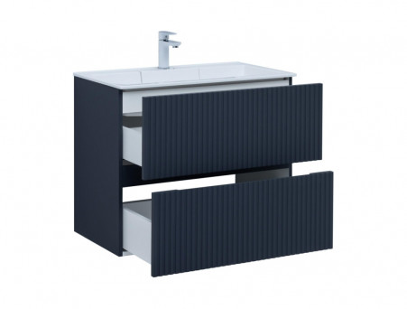 Тумба с Раковиной «Aquanet» Джейн 80, Маренго (00313302)