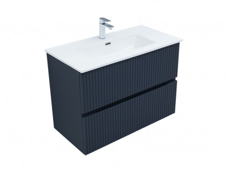 Тумба с Раковиной «Aquanet» Джейн 90, Маренго (00313303)