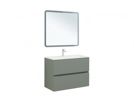 Тумба с Раковиной «Aquanet» Джейн 90, Мисти Грин (00313319)