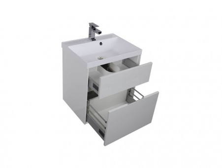 Тумба с Раковиной «Aquanet» Латина 60, Белый, 2 Ящика (00179934)