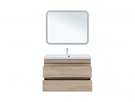 Тумба с Раковиной «Aquanet» Нота New 100, Дуб Светлый (00334200)