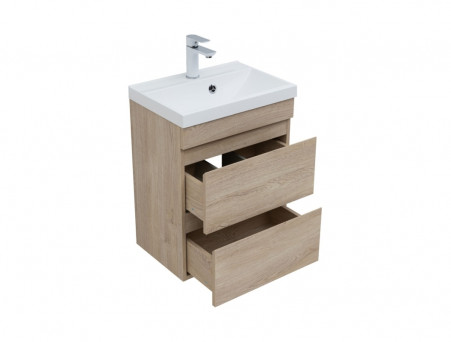 Тумба с Раковиной «Aquanet» Нота New 50, Дуб Светлый (00334196)