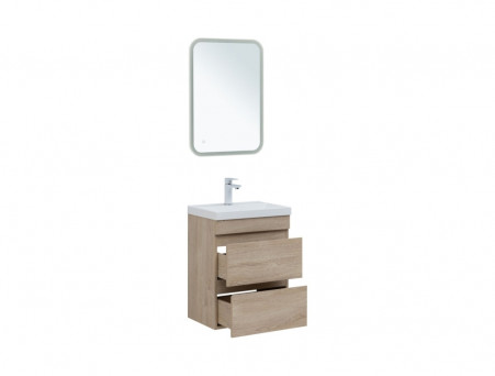 Тумба с Раковиной «Aquanet» Нота New 50, Дуб Светлый (00334196)