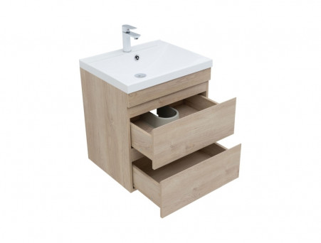 Тумба с Раковиной «Aquanet» Нота New 60, Дуб Светлый (00334197)