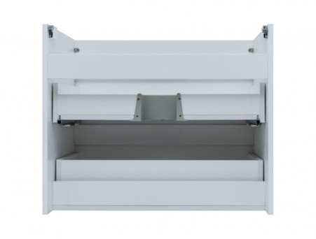 Тумба с Раковиной «Aquanet» Нота New 75, 2 Ящика, Белый Глянец (00335418)