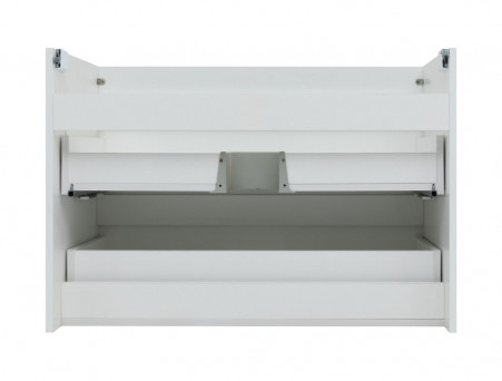 Тумба с Раковиной «Aquanet» Нота New 90, 2 Ящика, Белый Глянец (00335419)