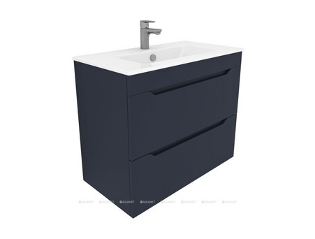 Тумба с Раковиной «Aquanet» Практика 80, Маренго (00330460)