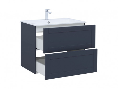 Тумба с Раковиной «Aquanet» Терра 80, Маренго (00313245)