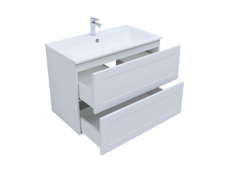 Тумба с Раковиной «Aquanet» Терра 90, Белый Матовый (00313235)