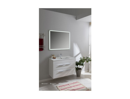 Зеркало «Aquanet» Гласс 100 Белый LED (00274134)