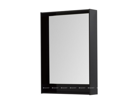 Зеркало «Aquanet» Милан 60 LED Черный Глянец (00306383)