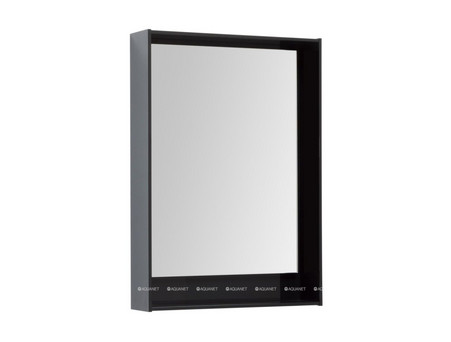 Зеркало «Aquanet» Милан 60 LED Черный Глянец (00306383)