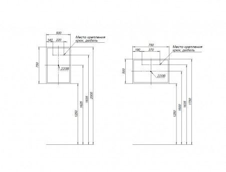 Зеркало «Aquanet» Оптима 50 Белый Матовый (00288962)