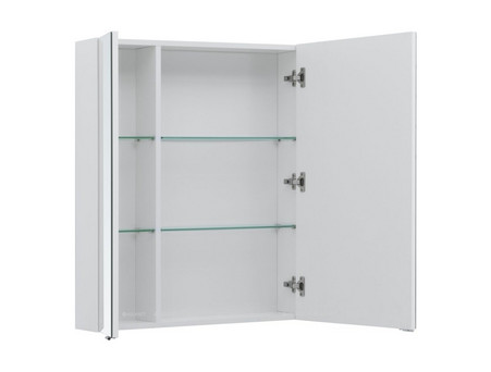 Зеркальный Шкаф «Aquanet» Алвита New 90 Белый Матовый (00303897)