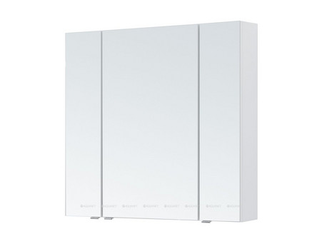 Зеркальный Шкаф «Aquanet» Алвита New 90 Белый Матовый (00303897)