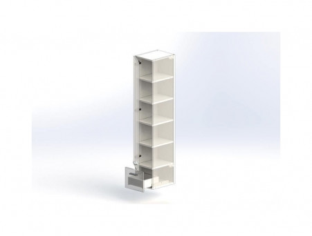 Шкаф-Пенал «Aquanet» Верона 30, Белый (00175390)