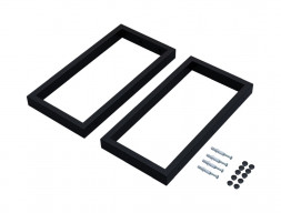 Комплект Кронштейнов «Aquanet» Магнум, Черный Матовый (00320677)