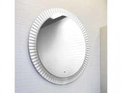Зеркало «Comforty» Мадрид-70 LED-Подсветка, Сенсор, Белый Матовый (00-00014143CF)