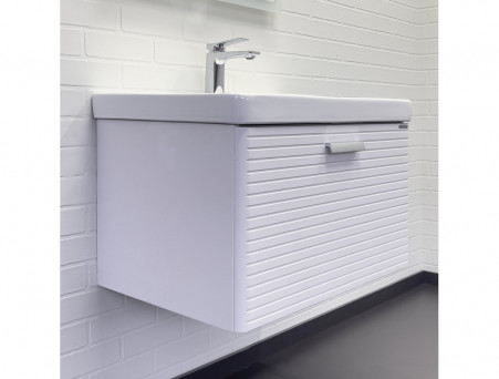 Подвесная Тумба-Умывальник «Comforty» Танжер-70П, Белая Матовая (00-00019565CF)