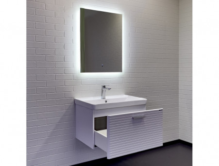 Подвесная Тумба-Умывальник «Comforty» Танжер-70П, Белая Матовая (00-00019565CF)