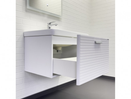 Подвесная Тумба-Умывальник «Comforty» Танжер-70П, Белая Матовая (00-00019565CF)