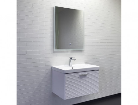 Подвесная Тумба-Умывальник «Comforty» Танжер-70П, Белая Матовая (00-00019565CF)