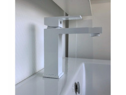 Смеситель для Раковины «Comforty» Картридж 35мм, Белый (FC045A-CKBT)