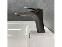 Смеситель для Раковины «Comforty» Картридж 35мм, Графит (FC074A-CGT)