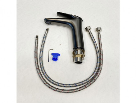 Смеситель для Раковины «Comforty» Картридж 35мм, Графит (FC074A-CGT)