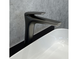 Смеситель для Раковины «Comforty» Картридж 35мм, Графит (FC074B-CGT)