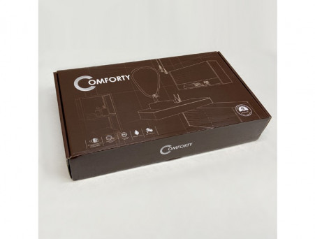 Смеситель для Раковины «Comforty» Картридж 35мм, Графит (FC074B-CGT)