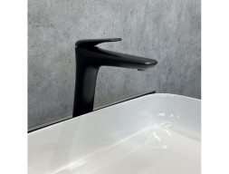 Смеситель для Раковины «Comforty» Картридж 35мм, Черный Матовый (FC074B-CMT)