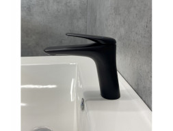 Смеситель для Раковины «Comforty» Картридж 35мм, Черный Матовый (FC074A-CMT)