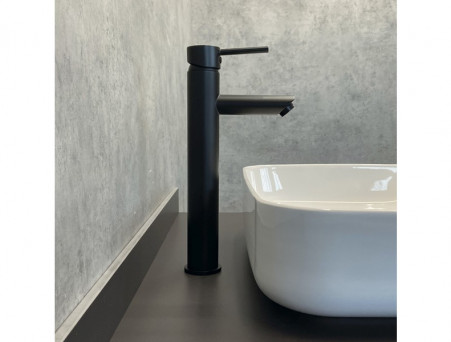 Смеситель для Раковины «Comforty» Картридж 35мм, Черный Матовый (FC018B-CMT)