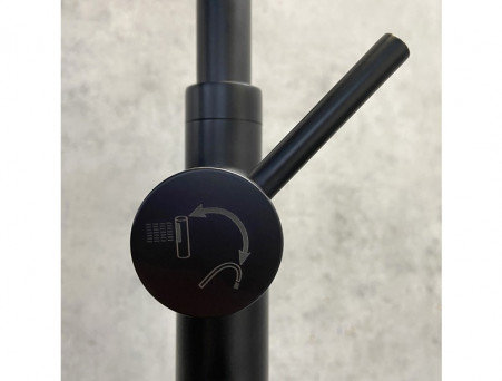 Смеситель Напольный «Comforty» Черный Матовый (FE018M-CMT)